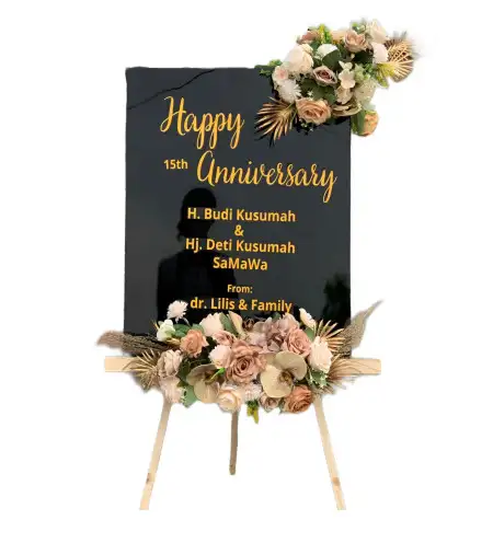 Papan Bunga Akrilik Ujungalang